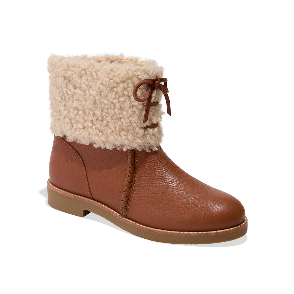 Pratt Shearling Bootie Jack Rogers USA