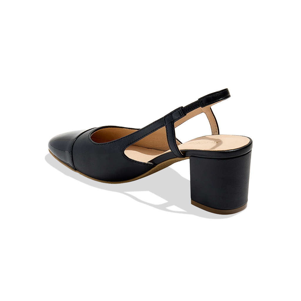 Summer Cap Toe Sling Back Heel