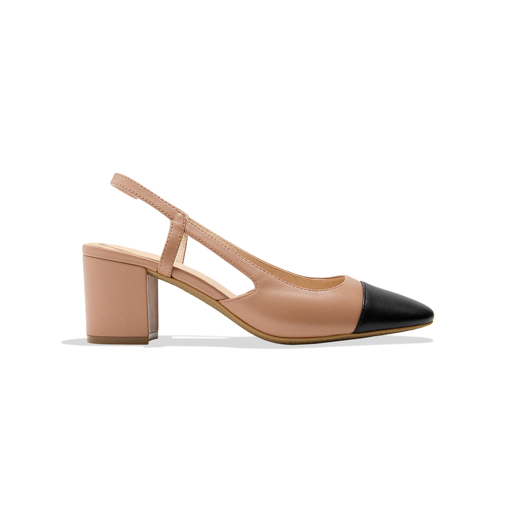 Summer Cap Toe Sling Back Heel