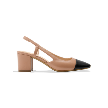 Summer Cap Toe Sling Back Heel