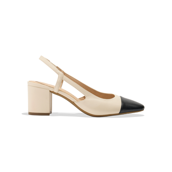 Summer Cap Toe Sling Back Heel