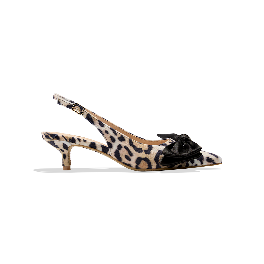 Debra Sling Back Kitten Heel