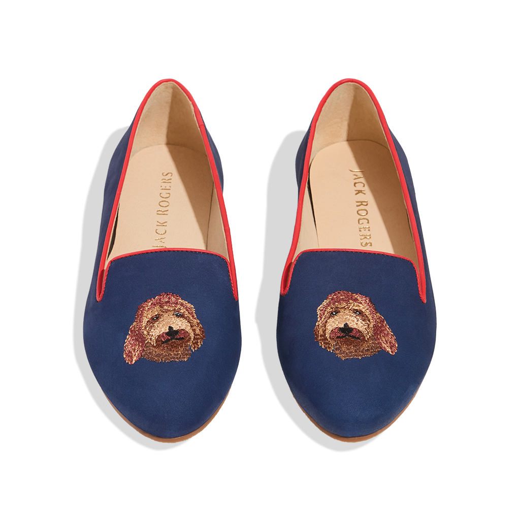 Labradoodle Embroidered Loafer – Jack Rogers USA