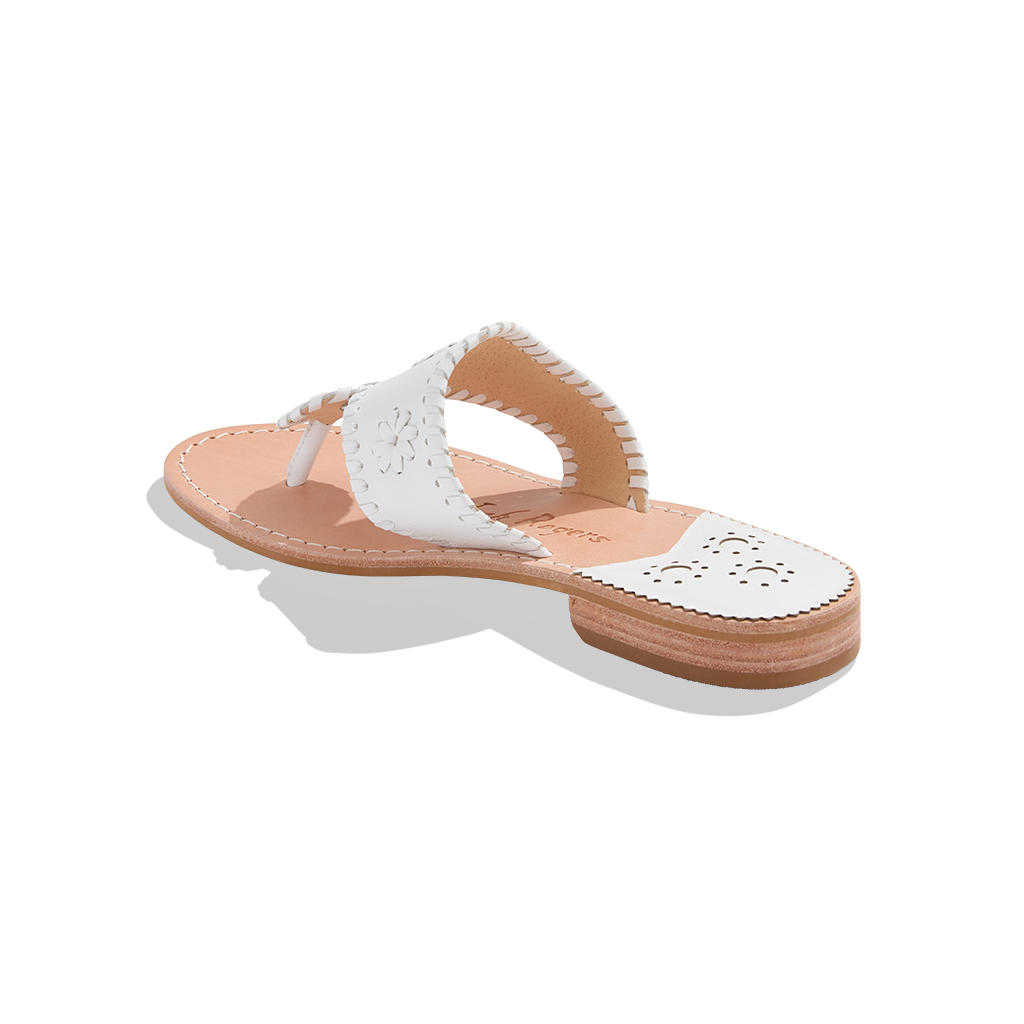 JRD0055 JacksFlatSandal Wide 111231JK01 WHITE WHITE 3 4 BACK 84a5bc4e 75d0 4f88 affa 74a1558e6512