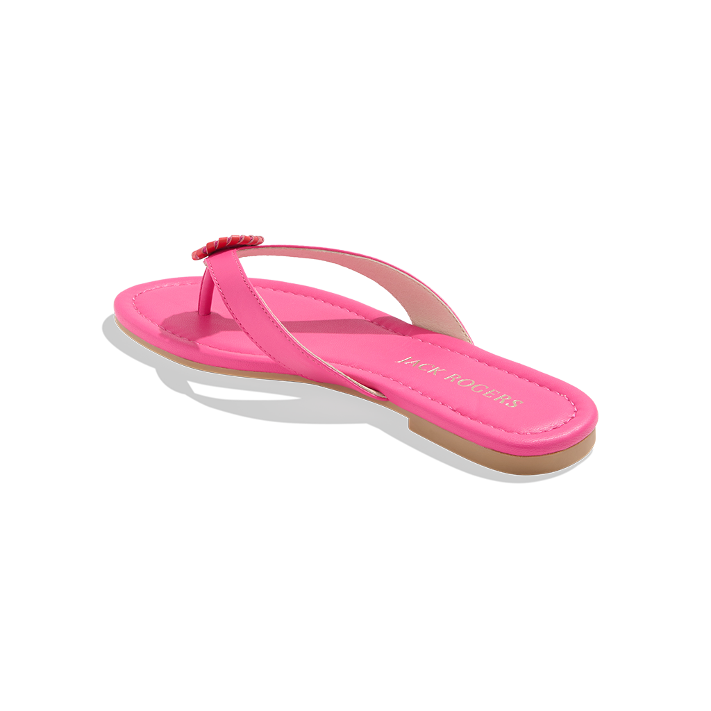 flip flops Roxy Porto Rope - NCP/Natural/Crazy Pink - women´s