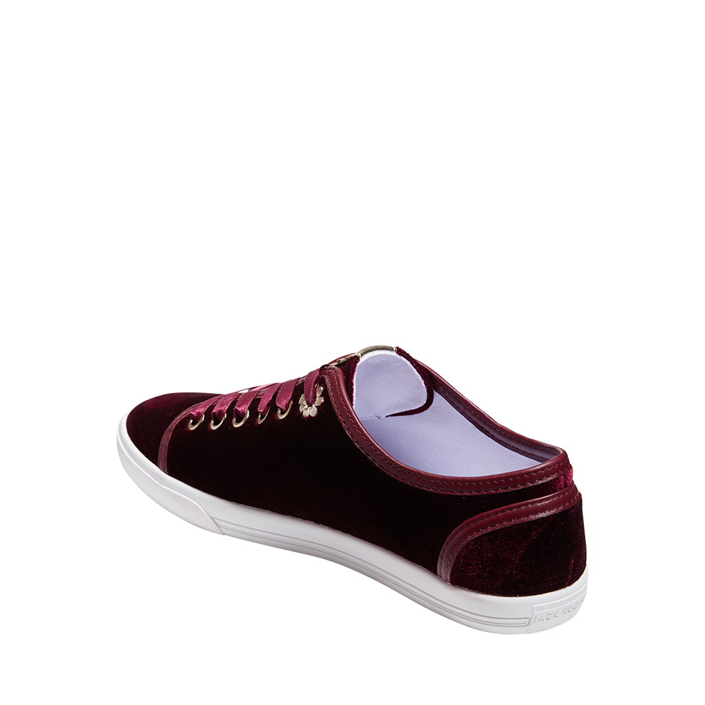 Lia Velvet Sneaker