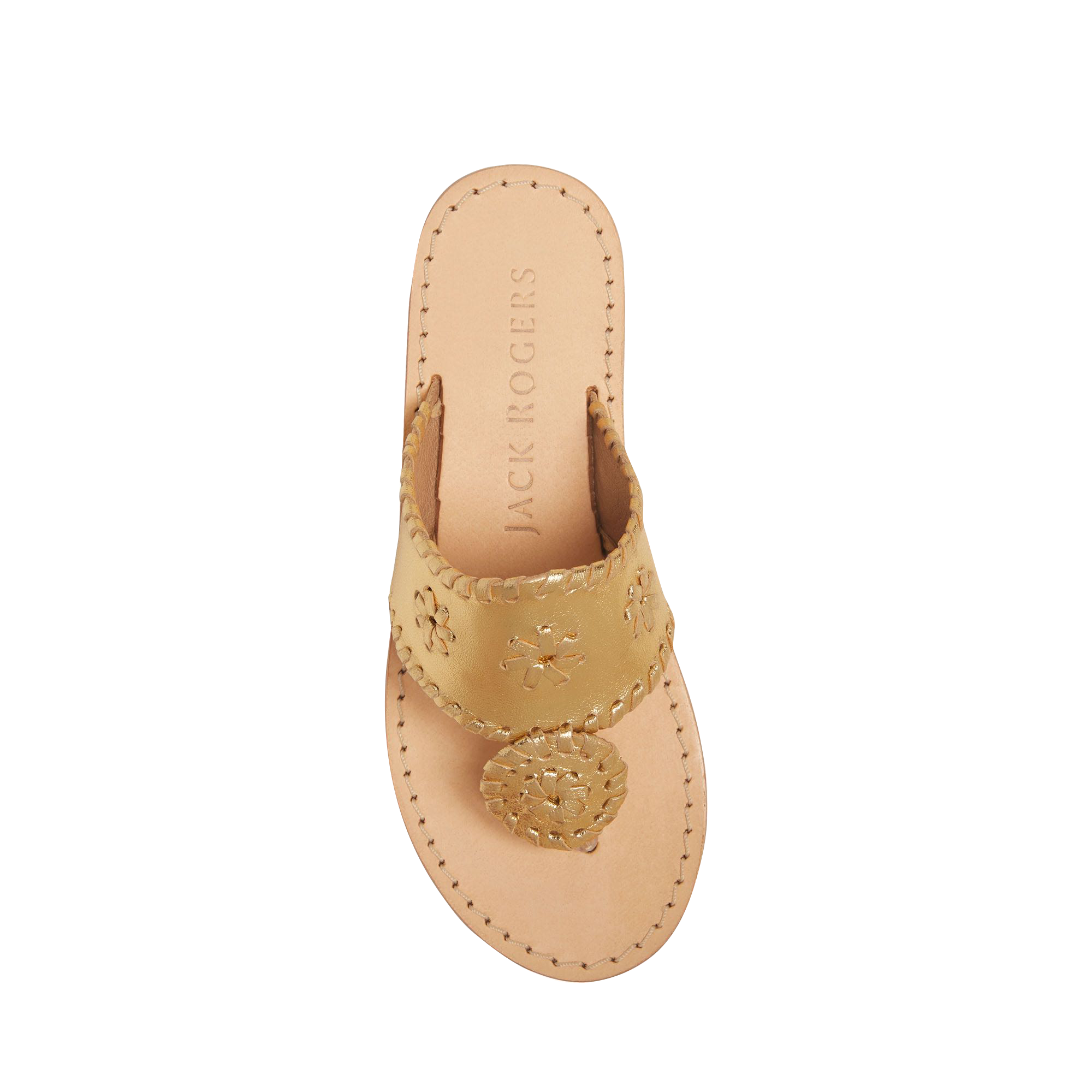 Jack Rogers Leather Classic Jack Sandals Stars - QVC.com